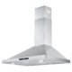 Cosmo 36" Ductless Wall Mount Range Hood in Stainless Steel with LED Lighting and Carbon Filter Kit for Recirculating COS-63190S-DL - Image 3
