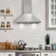 Cosmo 24" Ducted Wall Mount Range Hood in Stainless Steel with LED Lighting and Permanent Filters COS-6324EWH - Image 2