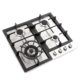 Cosmo 24" Gas Cooktop in Stainless Steel with 4 Sealed Burners COS-640STX-E