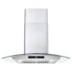 Cosmo 30'' Ducted Wall Mount Range Hood in Stainless Steel with Touch Controls, LED Lighting and Permanent Filters COS-668WRCS75