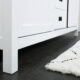 Altair Kinsley 72" Double Bathroom Vanity Set in White and Carrara White Marble Countertop with Mirror  536072-WH-AW - Image 6