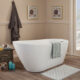 Altair Shaia 67" x 32" Freestanding Soaking Acrylic Bathtub 50367-BAT-WH-F - Image 6
