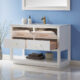 Altair Remi 48" Single Bathroom Vanity Set in White and Carrara White Marble Countertop with Mirror 532048-WH-CA - Image 6
