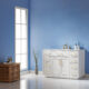 Altair Ivy 48" Single Bathroom Vanity Set in White and Carrara White Marble Countertop with Mirror 531048-WH-CA - Image 6