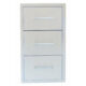 Sunstone Signature Series 17"Beveled Frame Paper Towel Drawer Combo BA-DPCF17