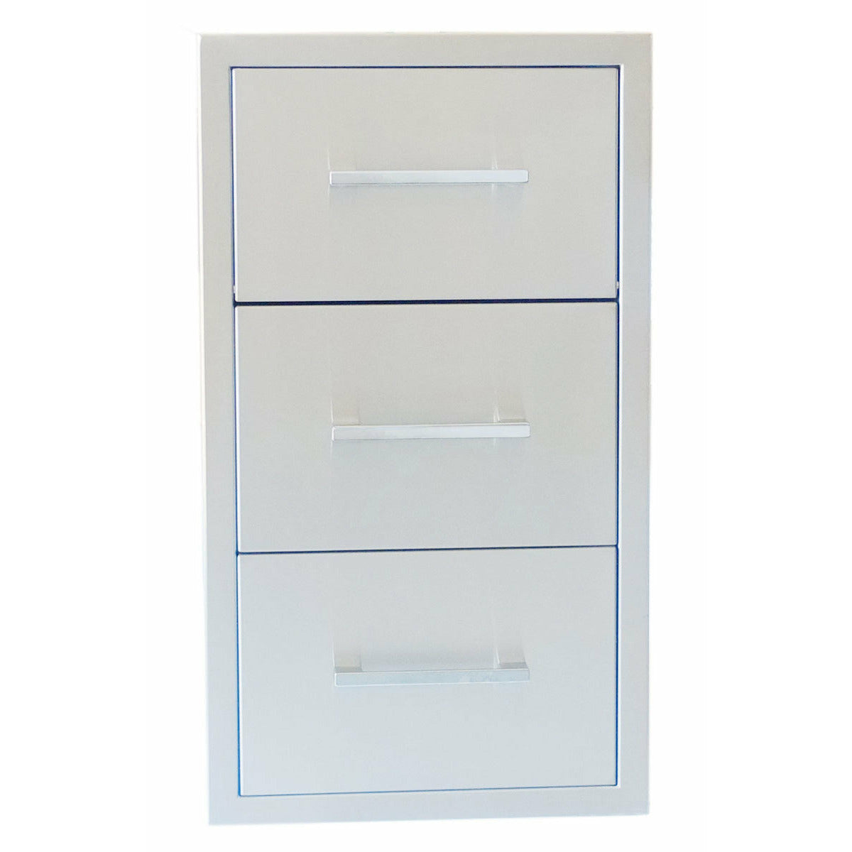 images Sunstone Signature Series 17"Beveled Frame Paper Towel Drawer Combo BA-DPCF17 - Image 1