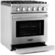 Cosmo 4 Piece, 36" Range 36" Range Hood 24" Dishwasher & Refrigerator COS-4PKG-218 - Image 4