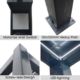 Bon Pergola 10' x 10' Villa Pergola - Motorization & Lighting included, Dark Grey or White - Image 6