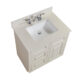 Altair 31" Stone effects Vanity Top in Milano White with White Sink 61031-CTP-MW - Image 6