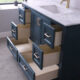 Altair Isla 48" Single Bathroom Vanity Set in Classic Blue and Carrara White Marble Countertop with Mirror 538048-CB-CA - Image 6