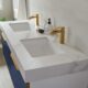 Vinnova Alicante 60" Vanity in Classic Blue with White Sintered Stone Countertop and undermount sink With Mirror  701460-CB-SMB - Image 16