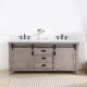 Vinnova Cortes 72" Double Sink Bath Vanity in Classical Grey with  White Composite Countertop and Mirror  701772-CR-WS - Image 13