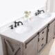 Vinnova Cortes 72" Double Sink Bath Vanity in Classical Grey with  White Composite Countertop and Mirror  701772-CR-WS - Image 19