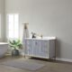 Vinnova Granada 48" Vanity in Paris Grey with White Composite Grain Stone Countertop With Mirror  736048-PG-GW - Image 20
