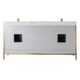 Vinnova Granada 72" Vanity in Paris Grey with White Composite Grain Stone Countertop With Mirror  736072-PG-GW - Image 9