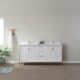 Vinnova Granada 72" Vanity in White with White Composite Grain Stone Countertop With Mirror  736072-WH-GW - Image 20