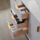 Vinnova Granada 72" Vanity in White with White Composite Grain Stone Countertop With Mirror  736072-WH-GW - Image 18