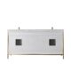 Vinnova Granada 72" Vanity in White with White Composite Grain Stone Countertop With Mirror  736072-WH-GW - Image 19