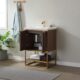 Vinnova Donostia 24" Vanity in Walnut with Ceramic under-mount Sink With Mirror 737024-NLW-WH - Image 14