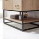 Vinnova Alistair 36B" Single Vanity in North American Oak with White Grain Stone Countertop With Mirror  789036B-NO-GW - Image 10