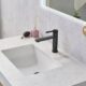 Vinnova Alistair 36B" Single Vanity in North American Oak with White Grain Stone Countertop With Mirror  789036B-NO-GW - Image 6