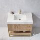 Vinnova Alistair 36" Single Vanity in North American Oak with White Grain Stone Countertop With Mirror  789036-NO-GW - Image 17