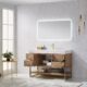Vinnova Alistair 48" Single Vanity in North American Oak with White Grain Stone Countertop With Mirror  789048-NO-GW - Image 5