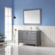 Altair Sutton 48" Single Bathroom Vanity Set in Gray and Carrara White Marble Countertop with Mirror  541048-GR-CA - Image 7