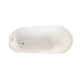 Altair Shaia 67" x 32" Freestanding Soaking Acrylic Bathtub 50367-BAT-WH-F - Image 7
