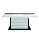 Maxima House Pianosa  White Gloss Extendable Dining Table HU0007 - Image 6