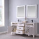 Altair Maribella 72" Double Bathroom Vanity Set in White and Carrara White Marble Countertop with Mirror  535072-WH-CA - Image 7