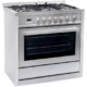 Cosmo 4-Piece, 36" Gas Range, 36" Range Hood, 24" Dishwasher and Refrigerator COS-4PKG-005 - Image 6