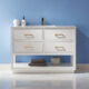 Altair Remi 48" Single Bathroom Vanity Set in White and Carrara White Marble Countertop with Mirror 532048-WH-CA - Image 7