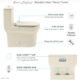 Swiss Madison Burdon One-Piece Elongated Toilet Vortex™ Dual-Flush 1.1/1.6 gpf - SM-1T111 - Image 20