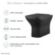 Swiss Madison Carré Back-To-Wall Elongated Toilet Bowl - SM-WT530 - Image 22