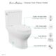 Swiss Madison Classé Two-Piece Elongated Toilet Side Flush 1.28 gpf - SM-2T130 - Image 7