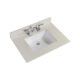 Altair 31" Stone effects Vanity Top in Milano White with White Sink 61031-CTP-MW - Image 8