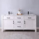 Altair Maribella 72" Double Bathroom Vanity Set in White and Carrara White Marble Countertop with Mirror  535072-WH-CA - Image 8