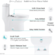 Swiss Madison Sublime One-Piece Elongated Toilet Dual-Flush 1.1/1.6 gpf - SM-1T205 - Image 8