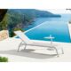 Whiteline Modern Living - Sunset Outdoor Chaise CL1568-WHT - Image 2