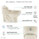Swiss Madison Château One-Piece Elongated Toilet Dual-Flush 1.1/1.6 gpf - SM-1T803 - Image 22