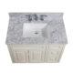 Altair 37" Natural Marble Vanity Top with White Sink 64037-CTP-CA - Image 8
