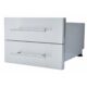 Sunstone Designer Series 13"Height Multi-Configurable Double Drawer w/Self-Leveling Legs DE-DD13 - Image 2