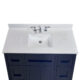 Altair 49" Stone effects Vanity Top in Jazz White with White Sink  62049-CTP-JW - Image 8