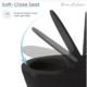 Swiss Madison St. Tropez One-Piece Elongated Toilet Vortex™ Dual-Flush 1.1/1.6 gpf - SM-1T254 - Image 23