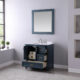Altair Isla 36" Single Bathroom Vanity Set in Classic Blue and Carrara White Marble Countertop with Mirror  538036-CB-CA - Image 8