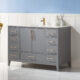 Altair Sutton 48" Single Bathroom Vanity Set in Gray and Carrara White Marble Countertop with Mirror  541048-GR-CA - Image 13