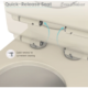 Swiss Madison Burdon One-Piece Elongated Toilet Vortex™ Dual-Flush 1.1/1.6 gpf - SM-1T111 - Image 22