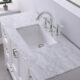 Altair Isla 48" Single Bathroom Vanity Set in White and Carrara White Marble Countertop with Mirror 538048-WH-CA - Image 9