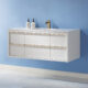 Altair Morgan 48" Single Bathroom Vanity Set in White and Composite Carrara White Stone Countertop with Mirror  534048-WH-AW - Image 9